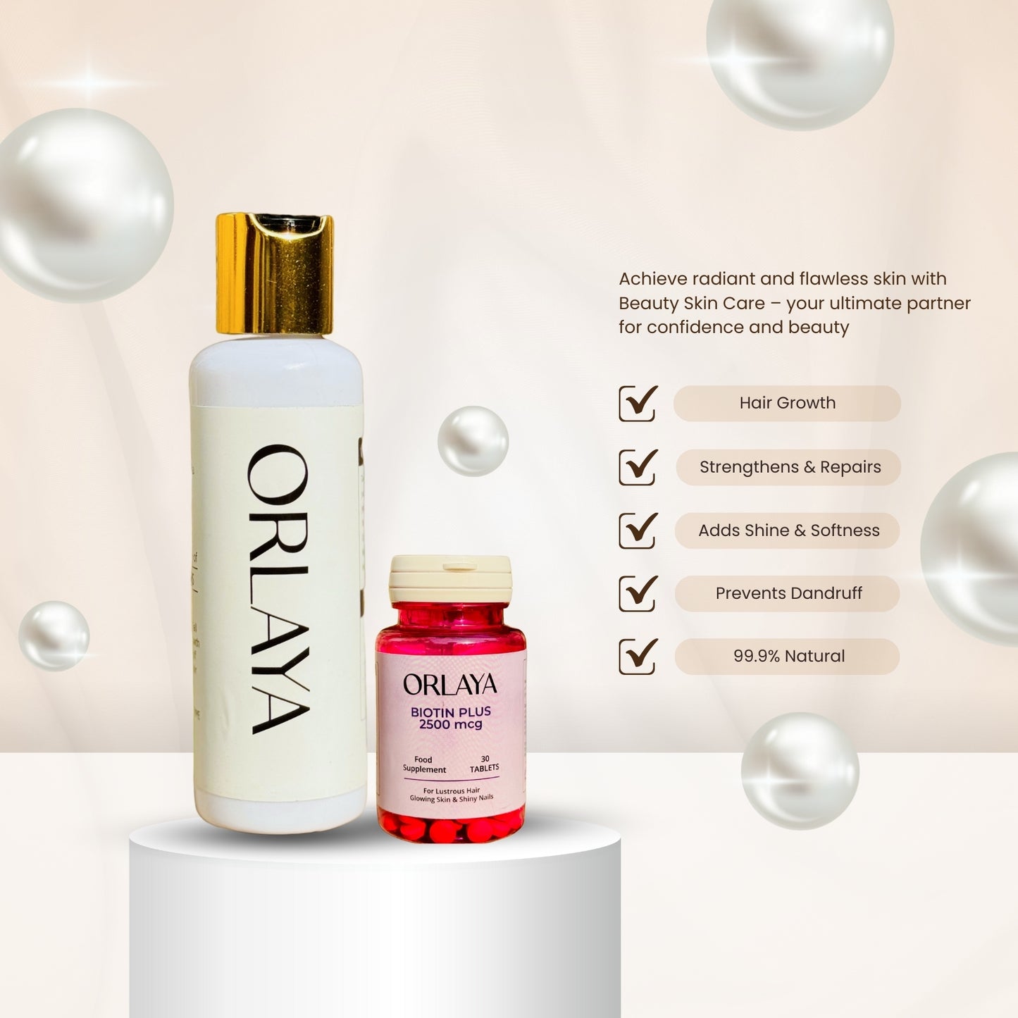 Magic Hair Oil & Biotin Plus Combo